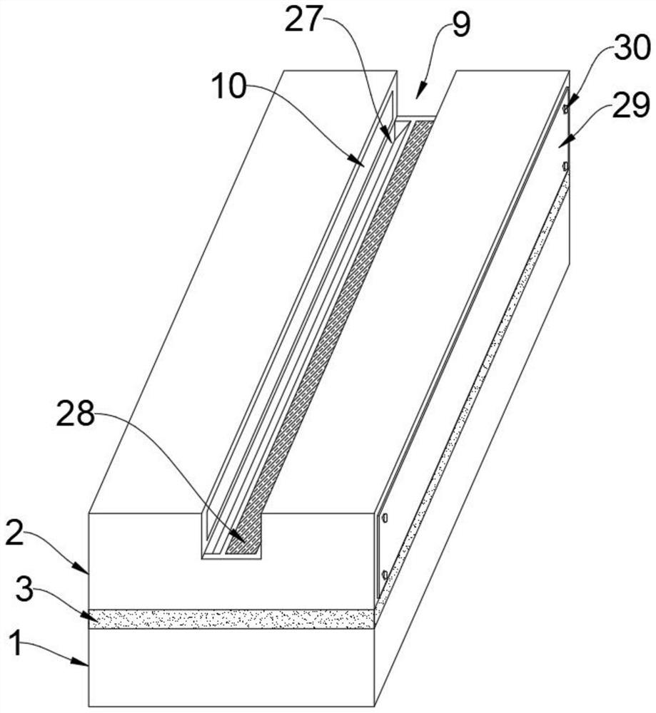 Concave angle stamping device for steel rail bolt machining and using method thereof