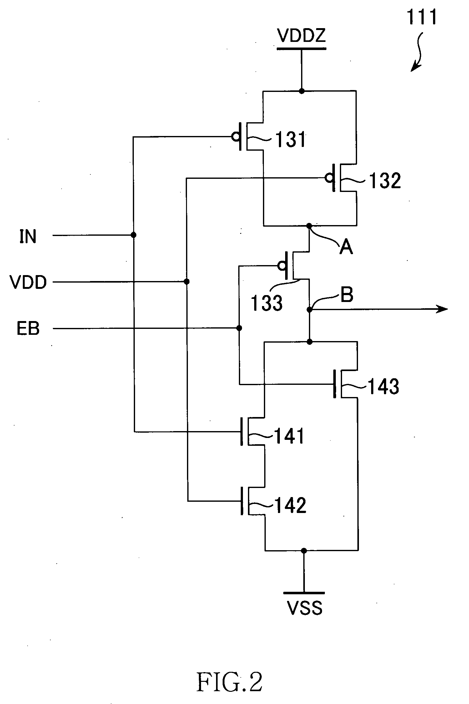 Semiconductor device having a pseudo power supply wiring