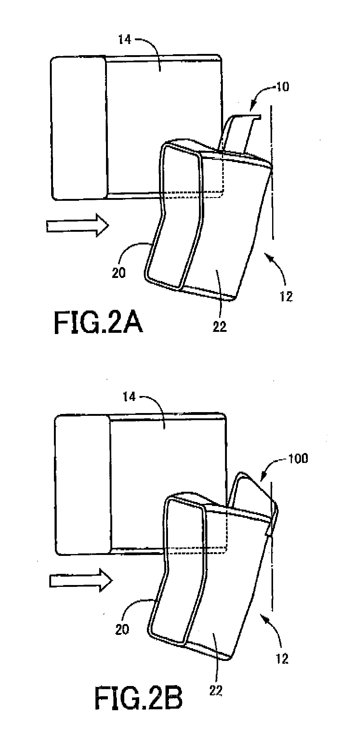 Underrun prevention member for vehicle bumper beam