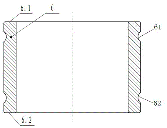 Tandem matched angular contact ball bearing and matching method thereof