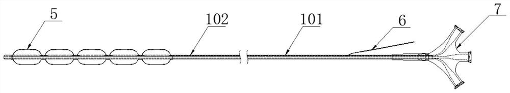 Low-temperature blood vessel protection device