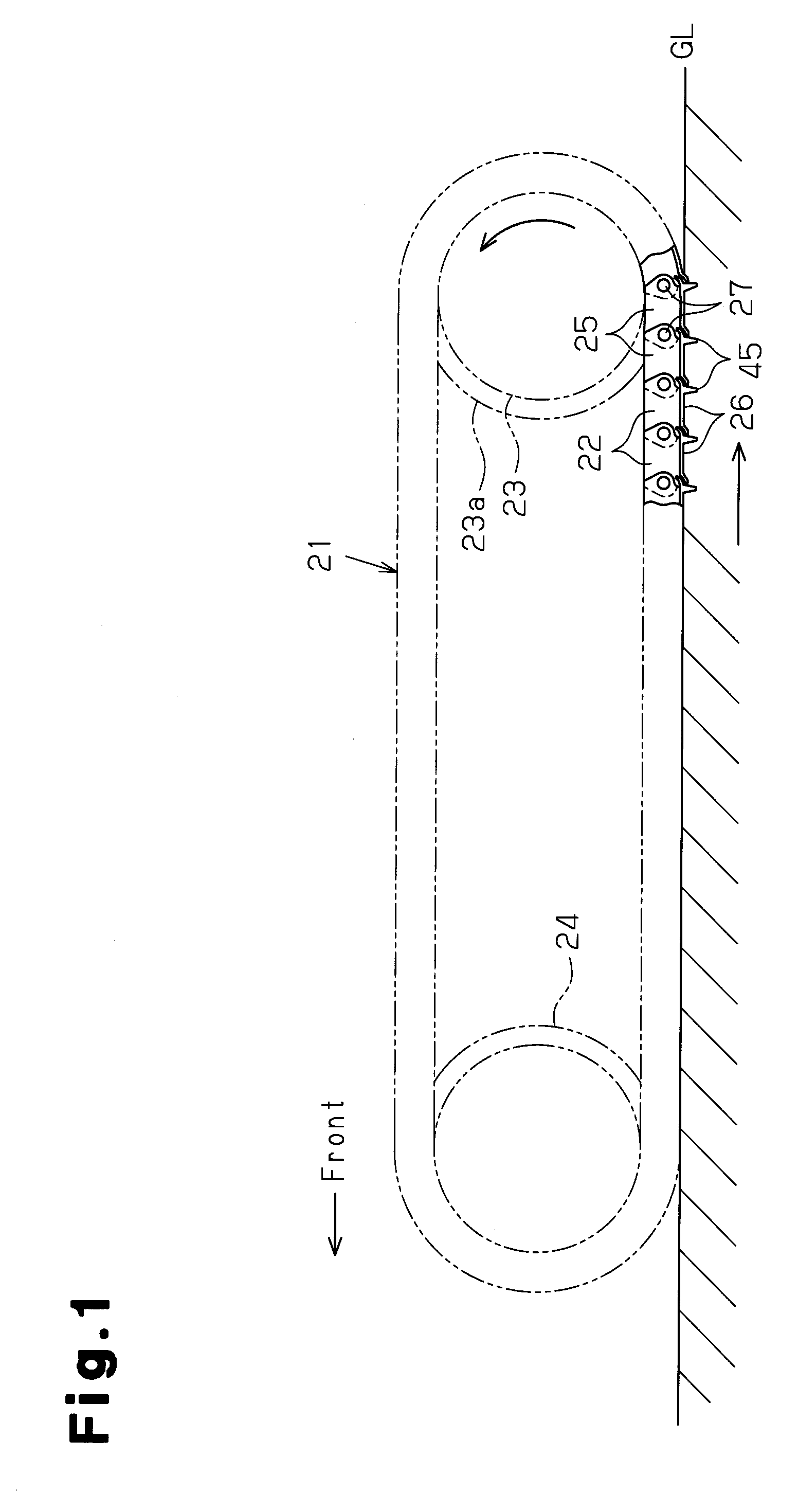 Link for connecting track shoe of crawler belt, assembly for crawler belt, and crawler belt