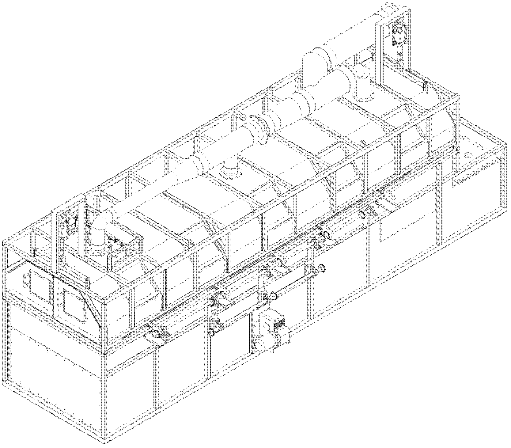 Acid dipping device used for nuclear rod jacketing tube and having function of preventing acid wash from leaking