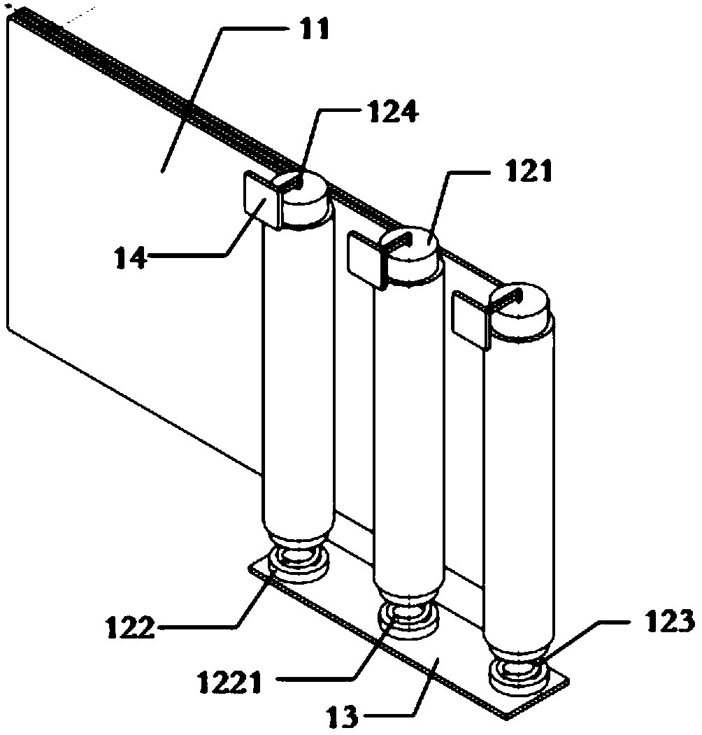 Flexible organic light-emitting display and spring assembly