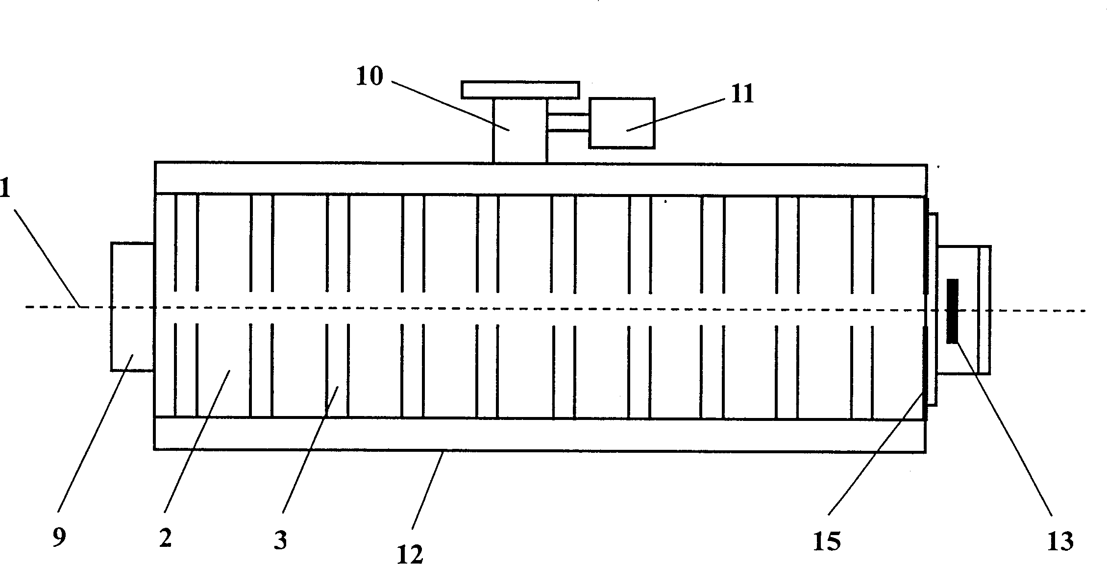 Standing wave electronic straight line accelerator