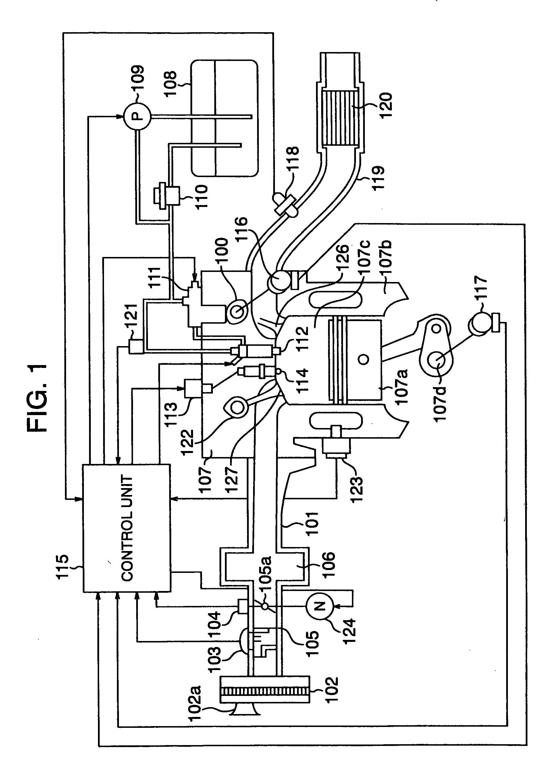 Control apparatus of internal combustion engine