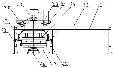 Production line for self-insulation building blocks