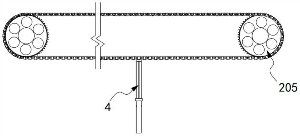 Automatic gluing equipment for butyronitrile gloves