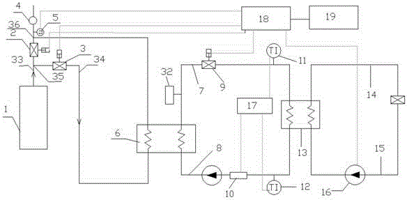 Intelligent-control efficient kiln waste heat utilization system