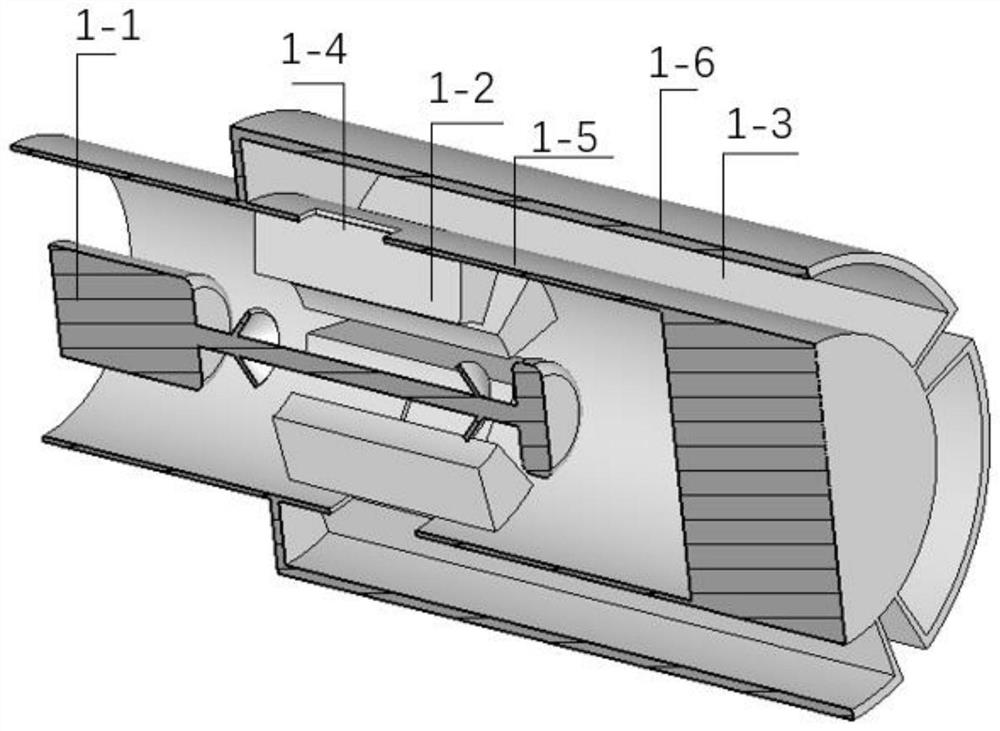 Relativistic magnetron with TE11 mode output