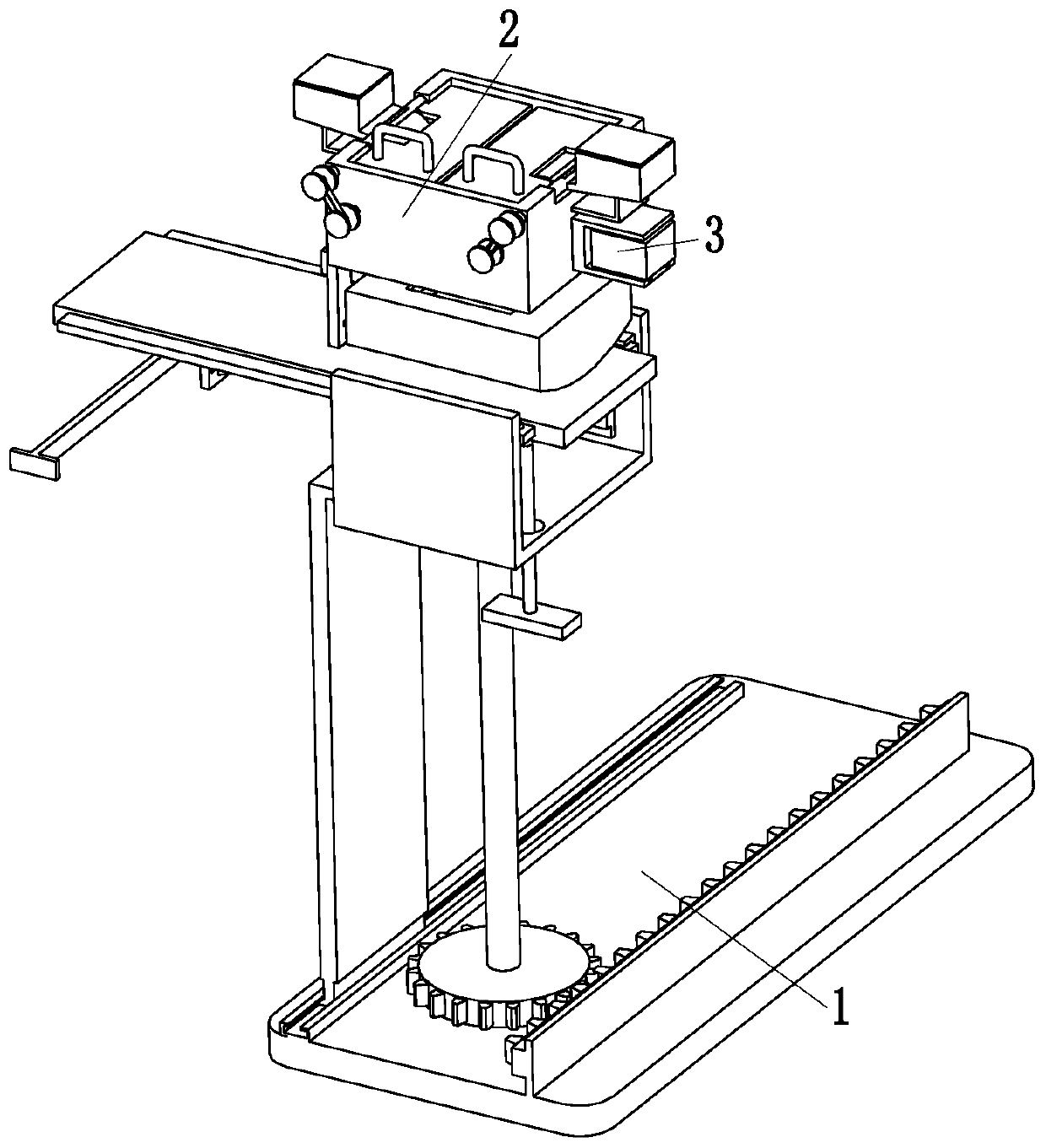 Multi-degree-of-freedom patient vomit auxiliary device