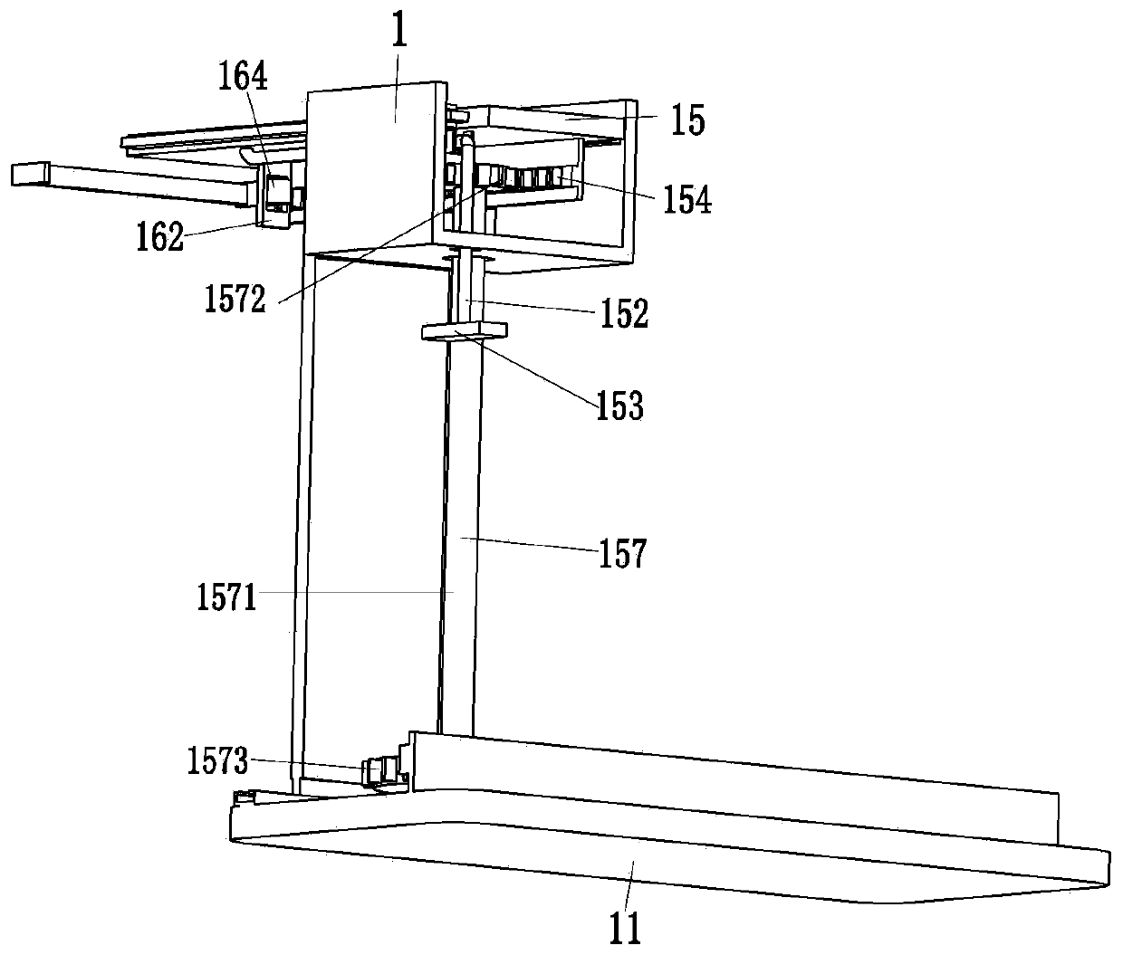 Multi-degree-of-freedom patient vomit auxiliary device