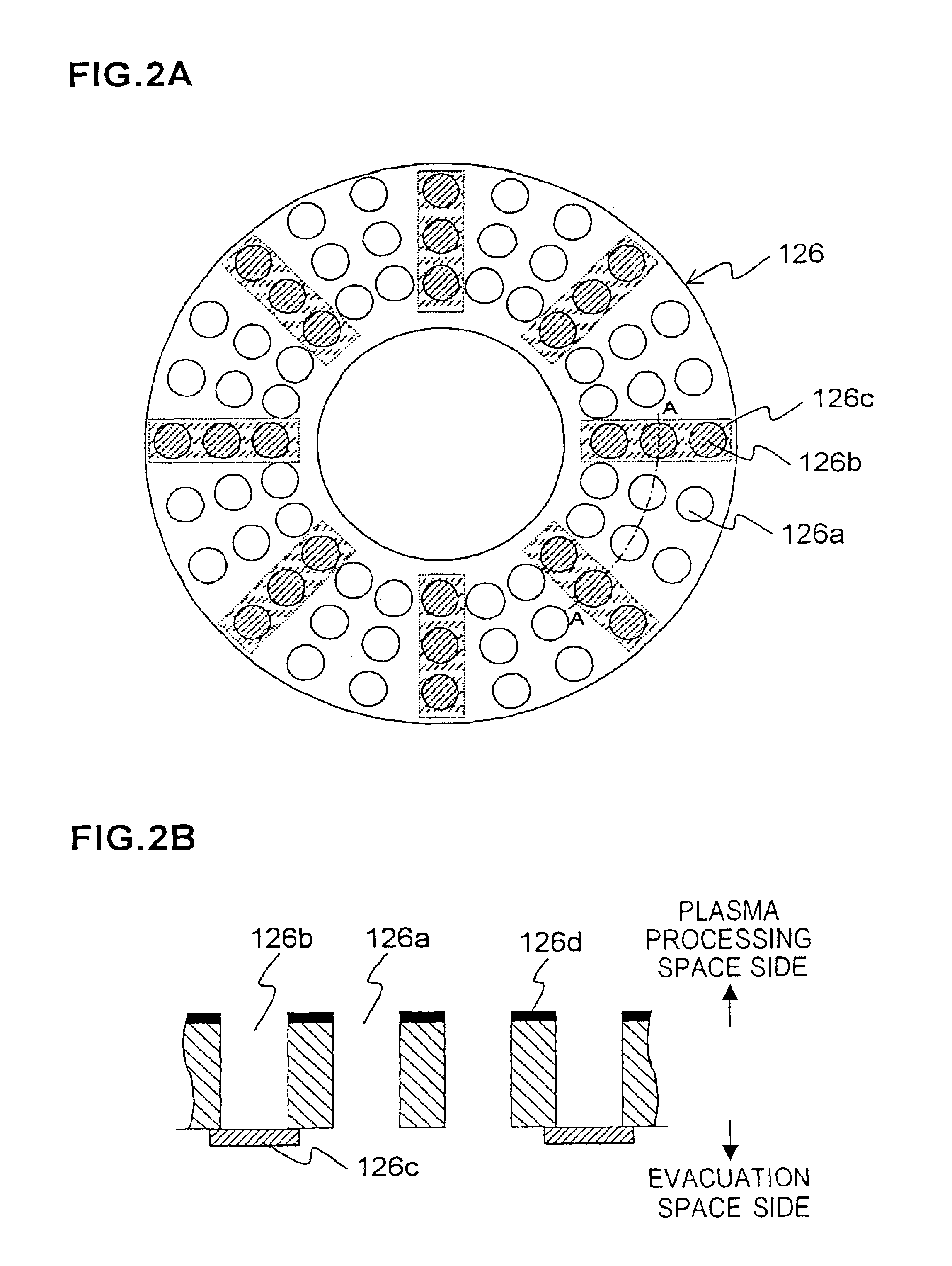 Plasma processing device and exhaust ring