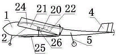 Composite wing aircraft with dihedral angle