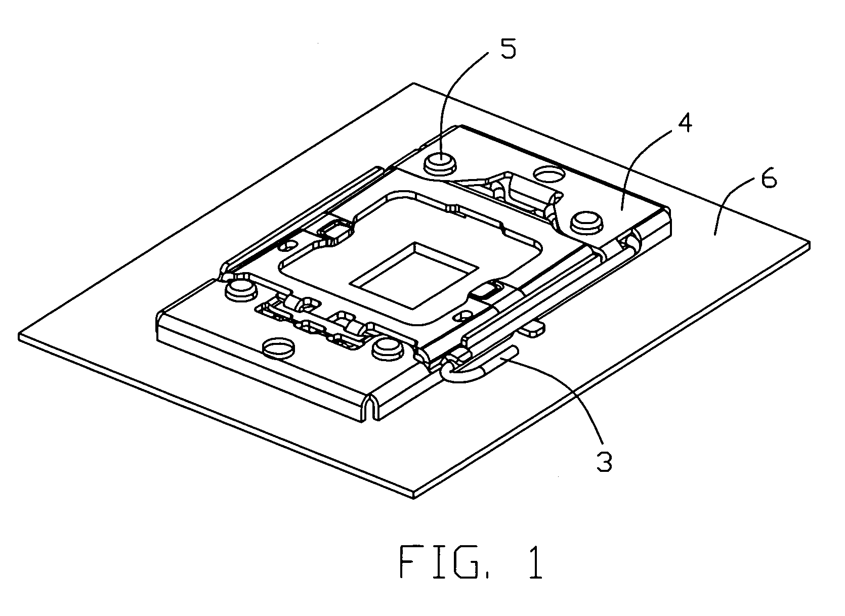 Electrical connector having a connecting assembly