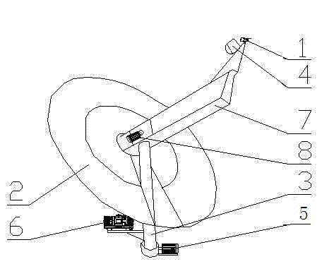 Disc type solar thermal and gas hybrid power generation device