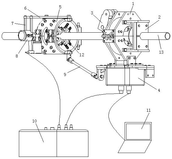 Installation method of a coiled tubing defect spray marking system