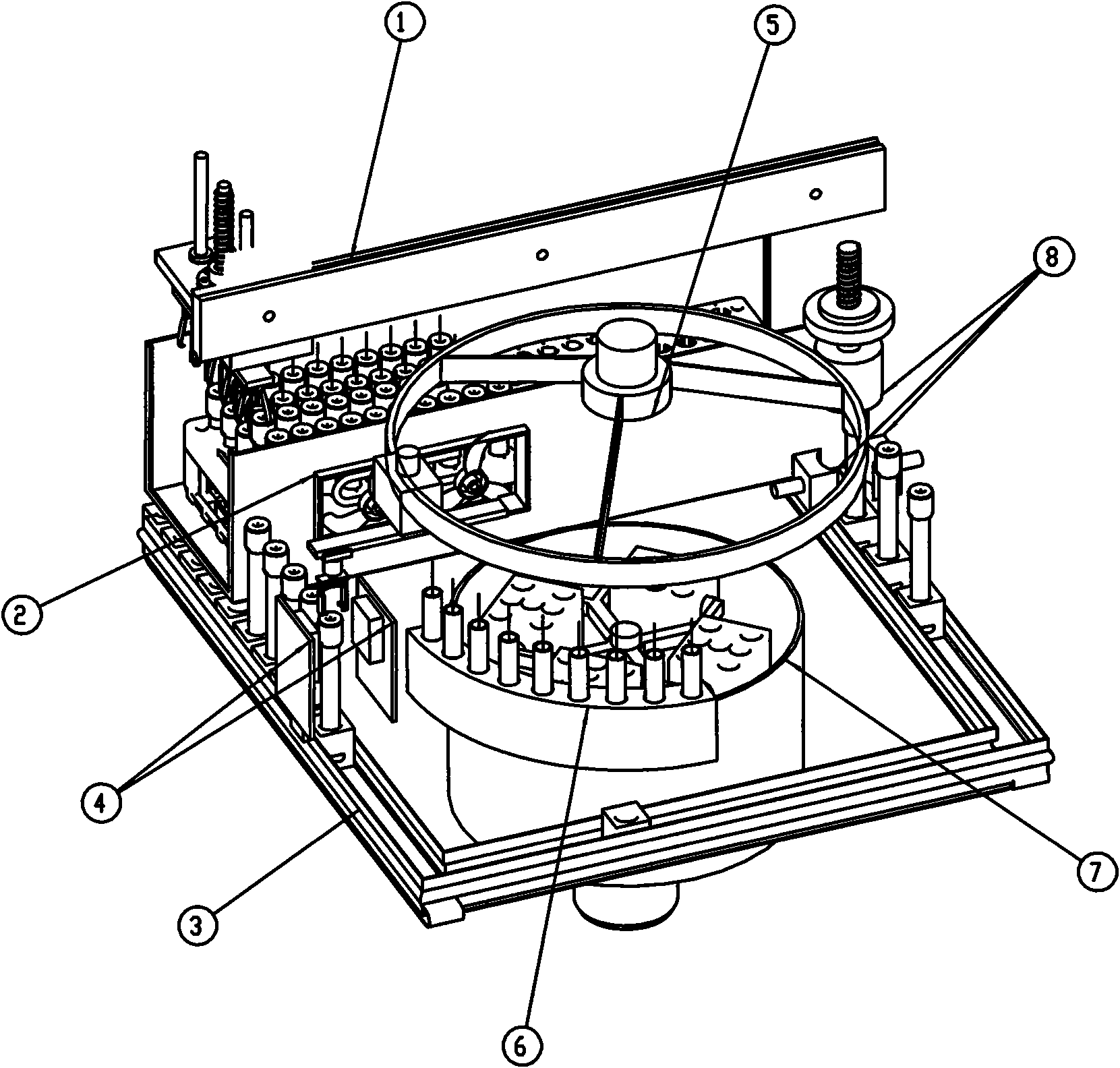 Method and equipment for separating serum