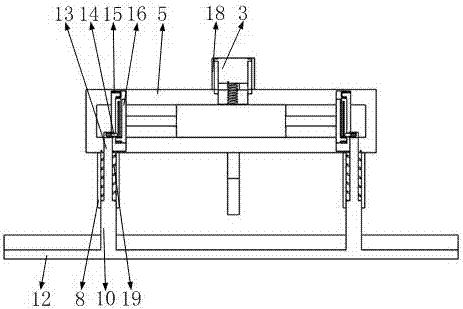 Putty knife based on motor drive and used for interior decoration