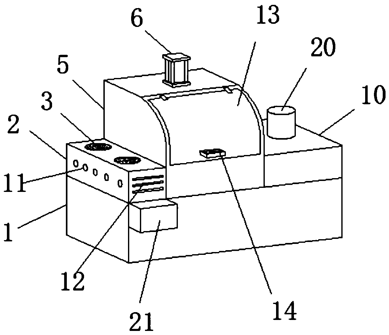 Special automatic paint spraying device for electrical machines