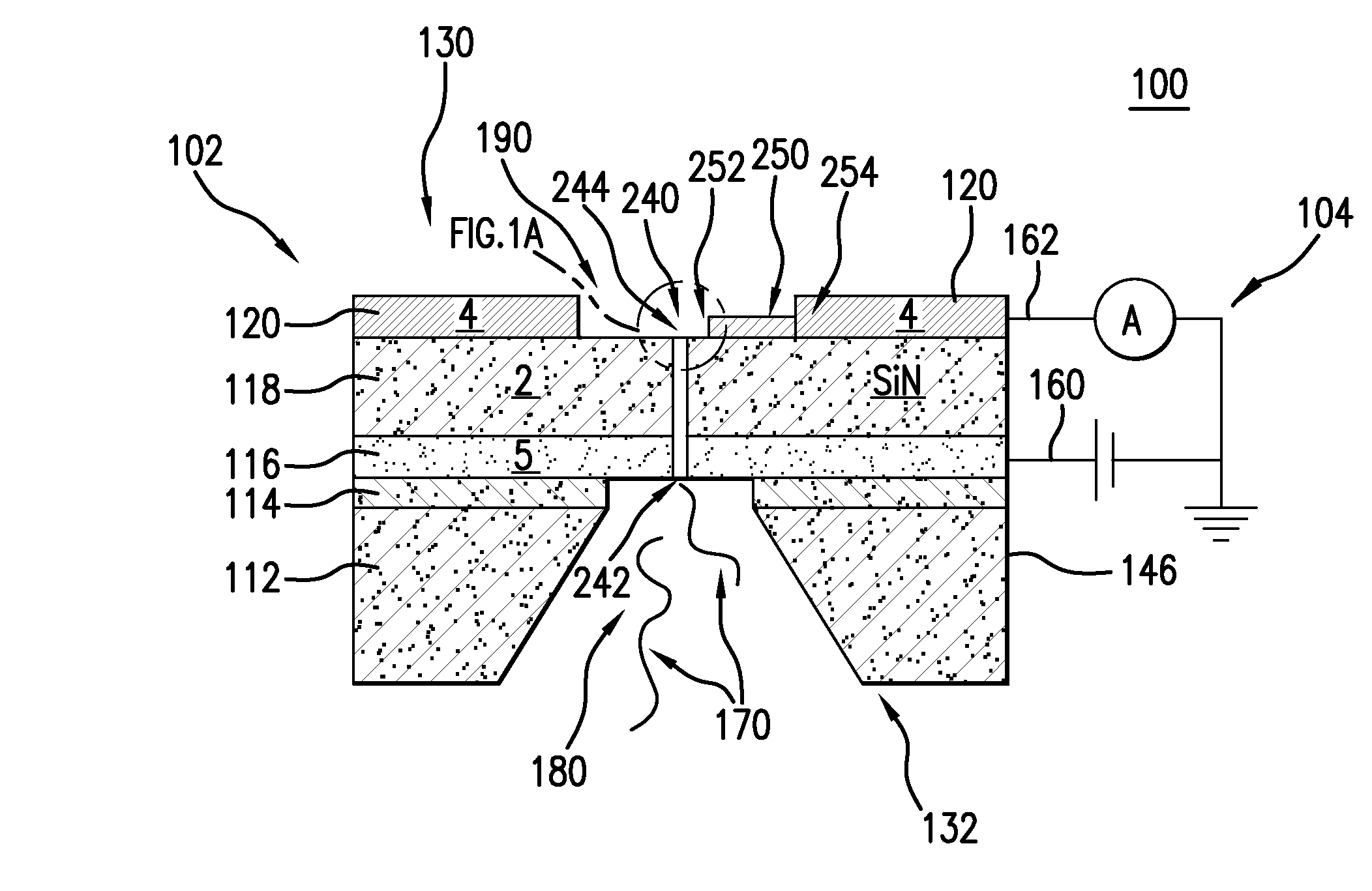 Nanopore and carbon nanotube based DNA sequencer