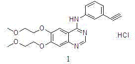 Preparation method of erlotinib hydrochloride crystal form A