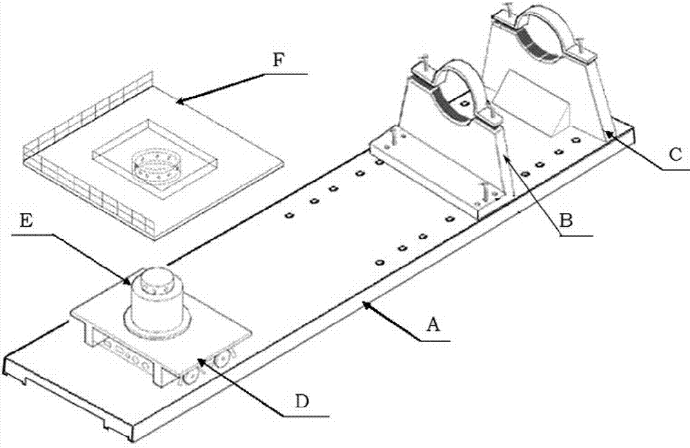 Demounting, mounting and maintenance tool for flotation machine