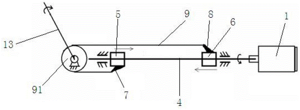 Elbow degree of freedom realization device and its working principle of wearable rehabilitation trainer