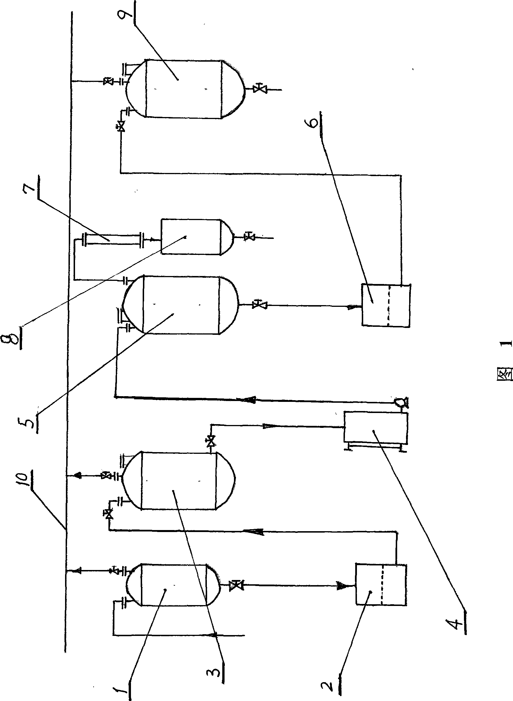 Technique for recovering zinc chloride from waste water in reduction process of isooctyl thioglycolate