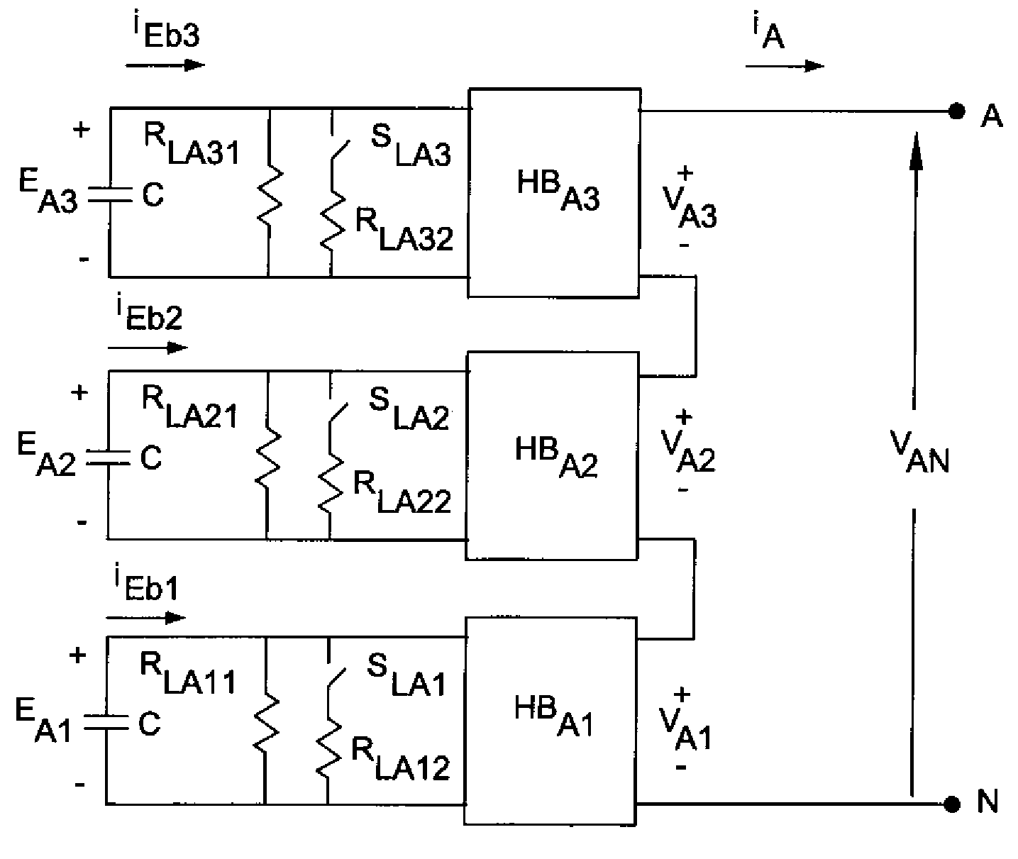 Method and circuit for cascaded pulse width modulation