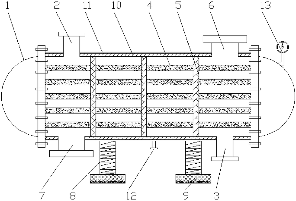 Chemical heat exchanger