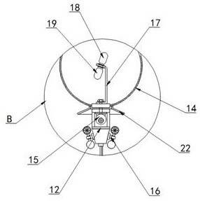 Dynamic forest fire prevention intelligent identification device