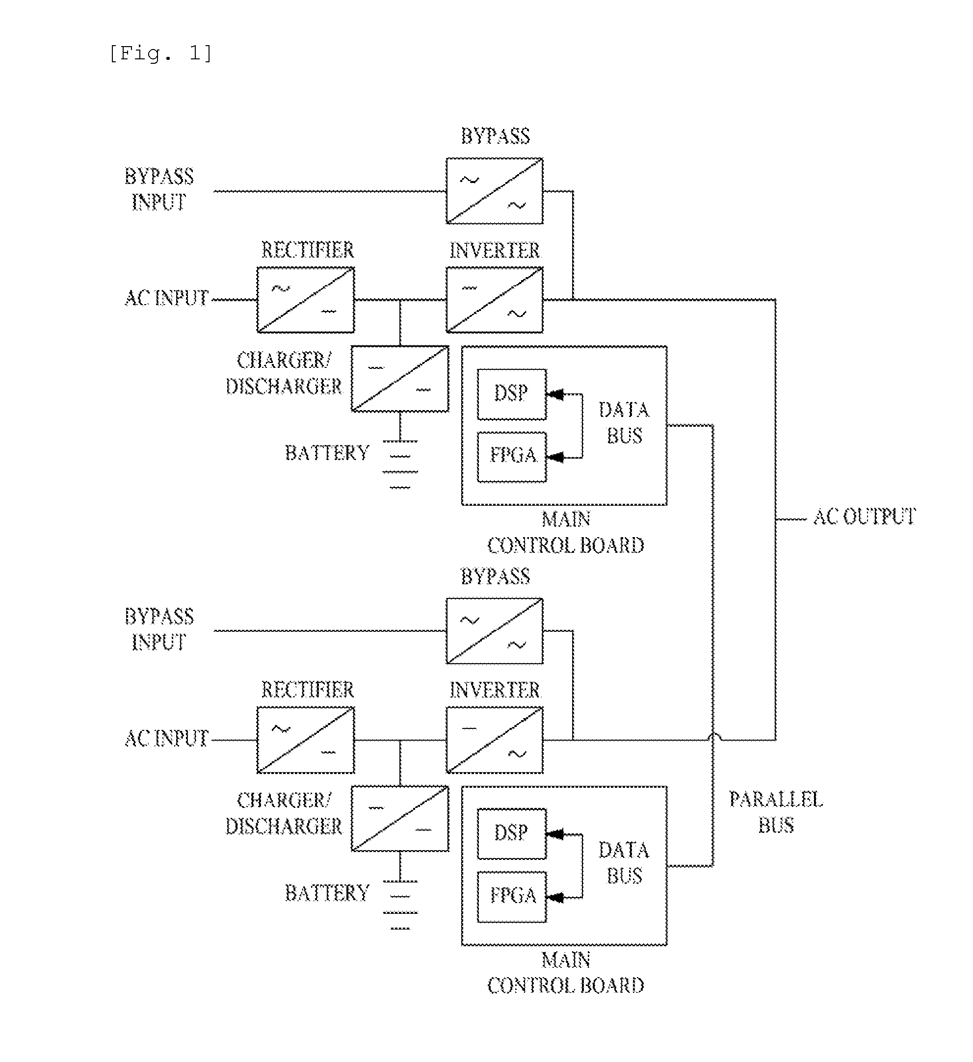 Energy storage system of uninterruptible power supply equipped with battery and method of driving the same