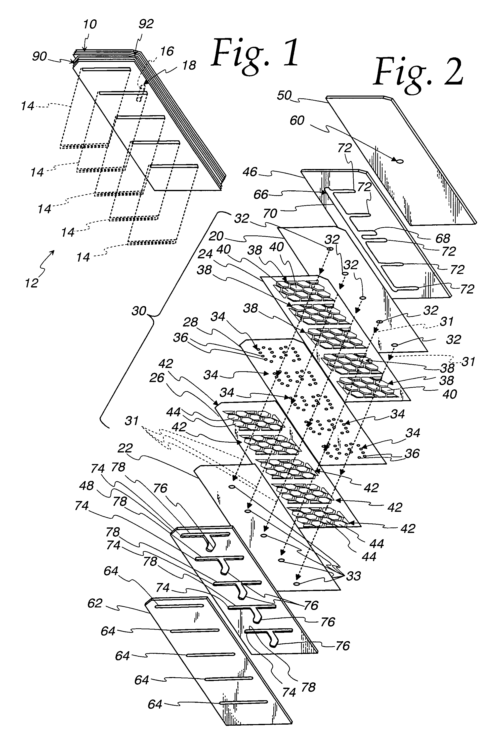 Fluid flow distribution device