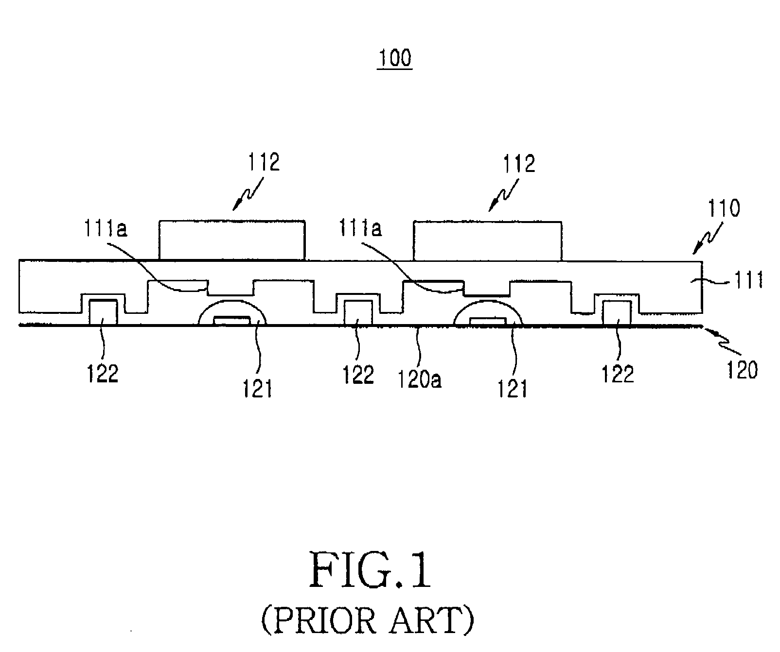 Keypad assembly for portable terminal