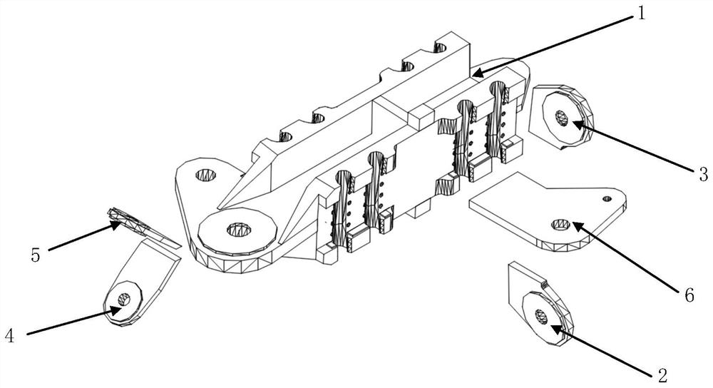 Welding manufacturing method of large-scale cast-welded structure hoop cable clamp