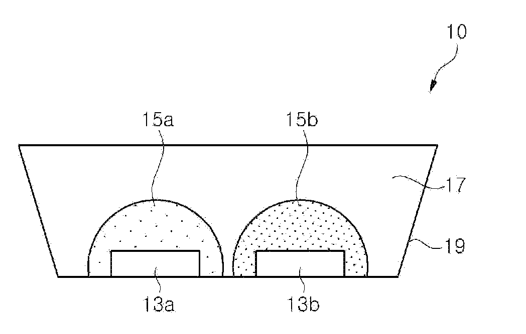 Ac light emitting device with long-persistent phosphor and light emitting device module having the same