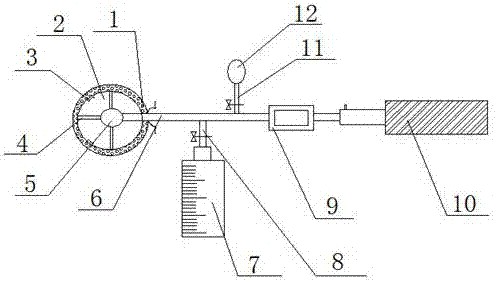 Hemostatic device for obstetrics and gynecology department