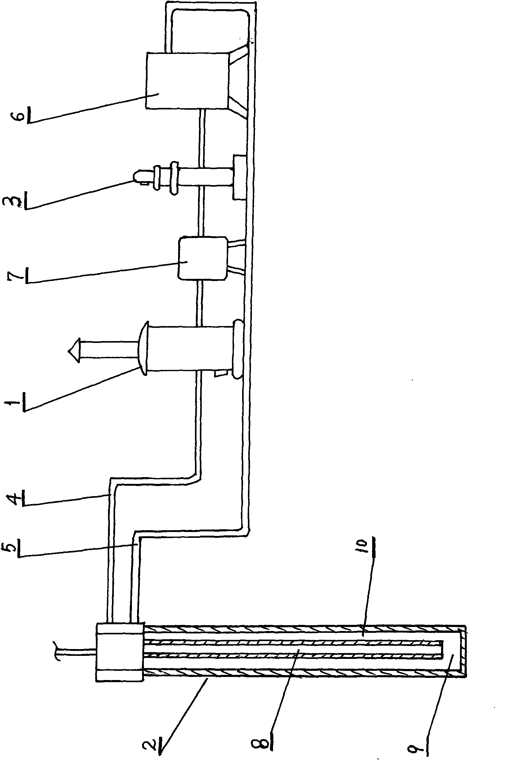 Viscosity reduction heating method for heavy oil recovery in well