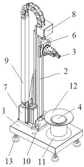 Device and method for detecting green body strength of nuclear fuel element