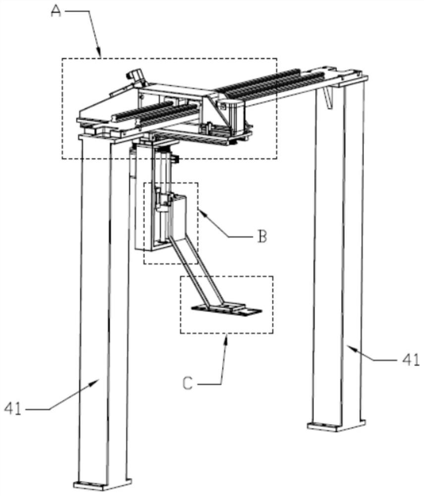 Multi-station cooling equipment for composite glass fibers