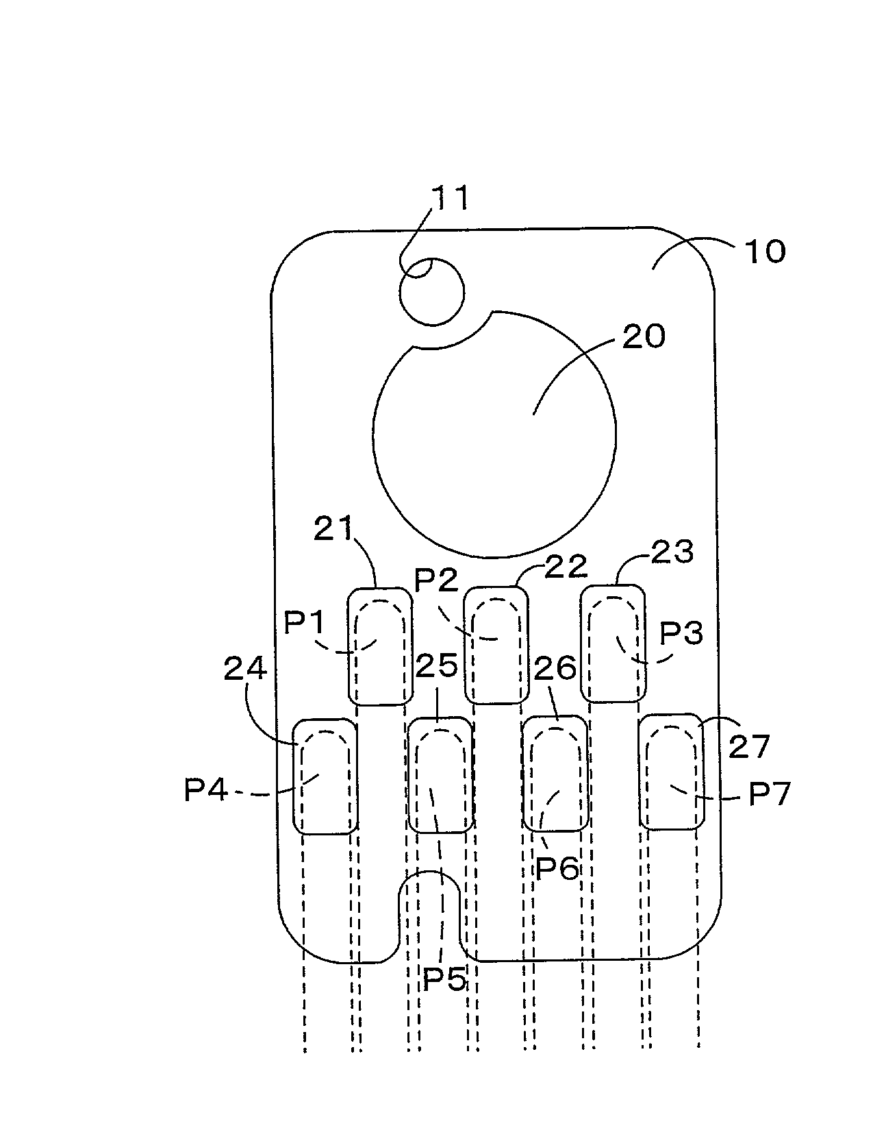 Terminals for circuit board