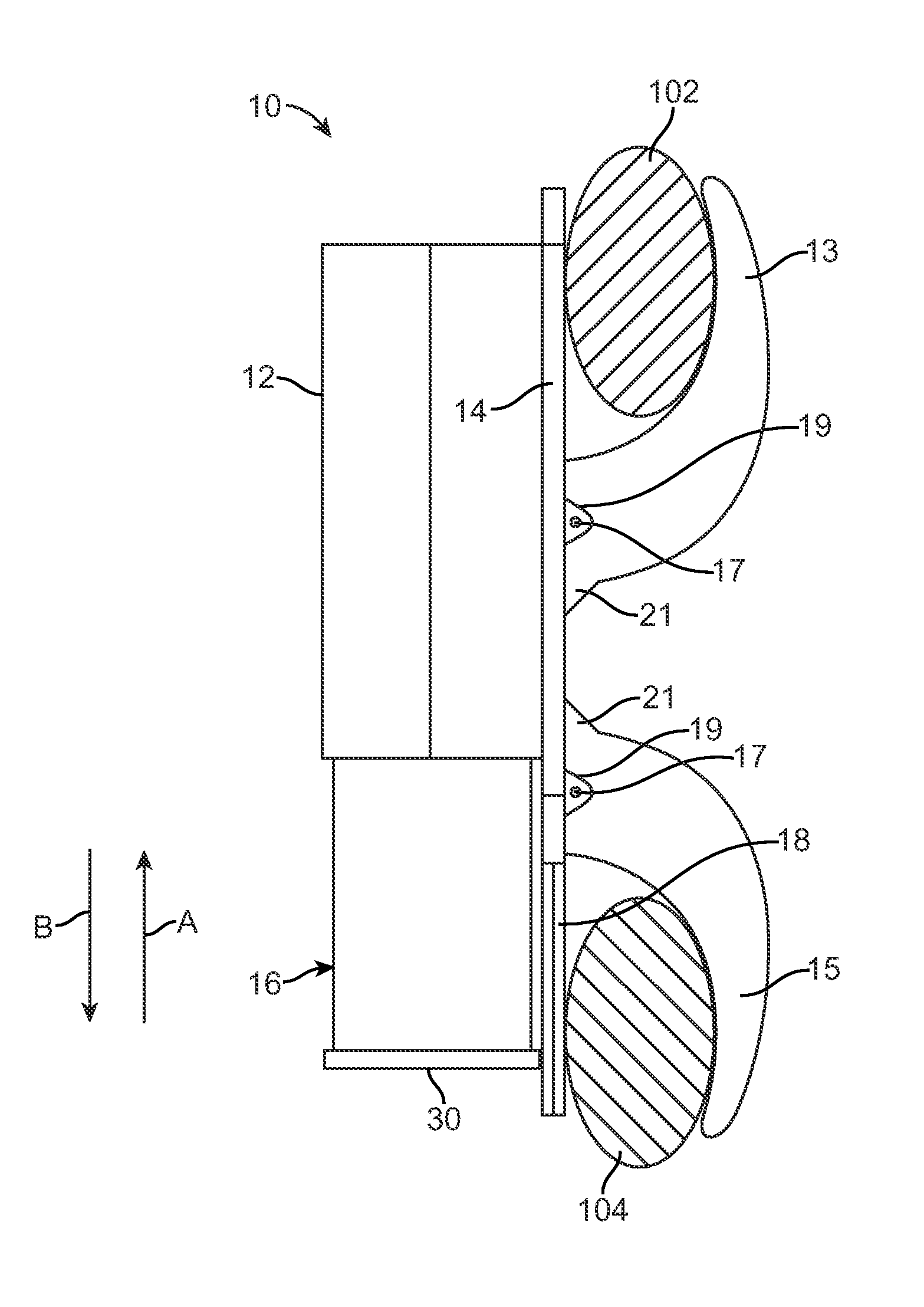 Interspinous process device and method