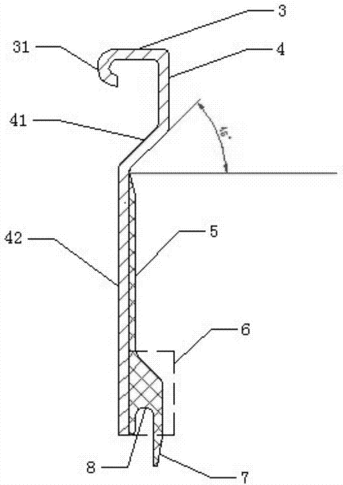 Bearing sealing ring