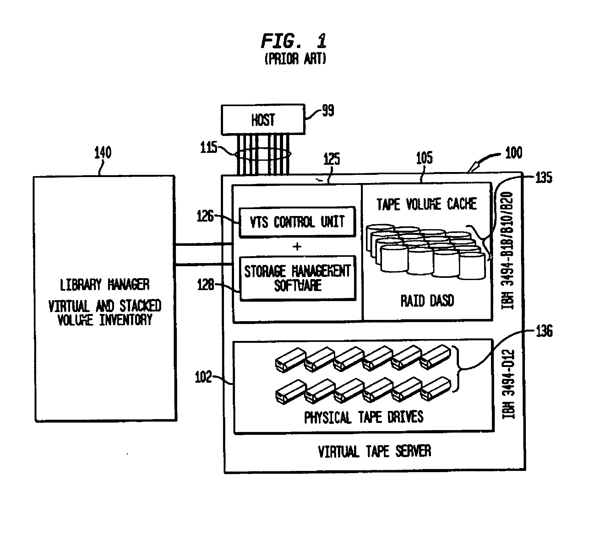 System and method to guarantee overwrite of expired data in a virtual tape server