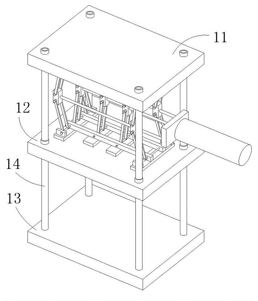 Four-column hydraulic press