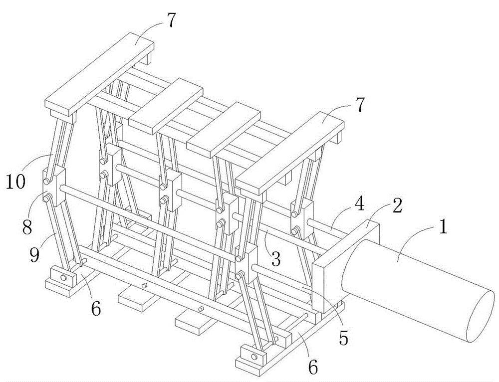 Four-column hydraulic press