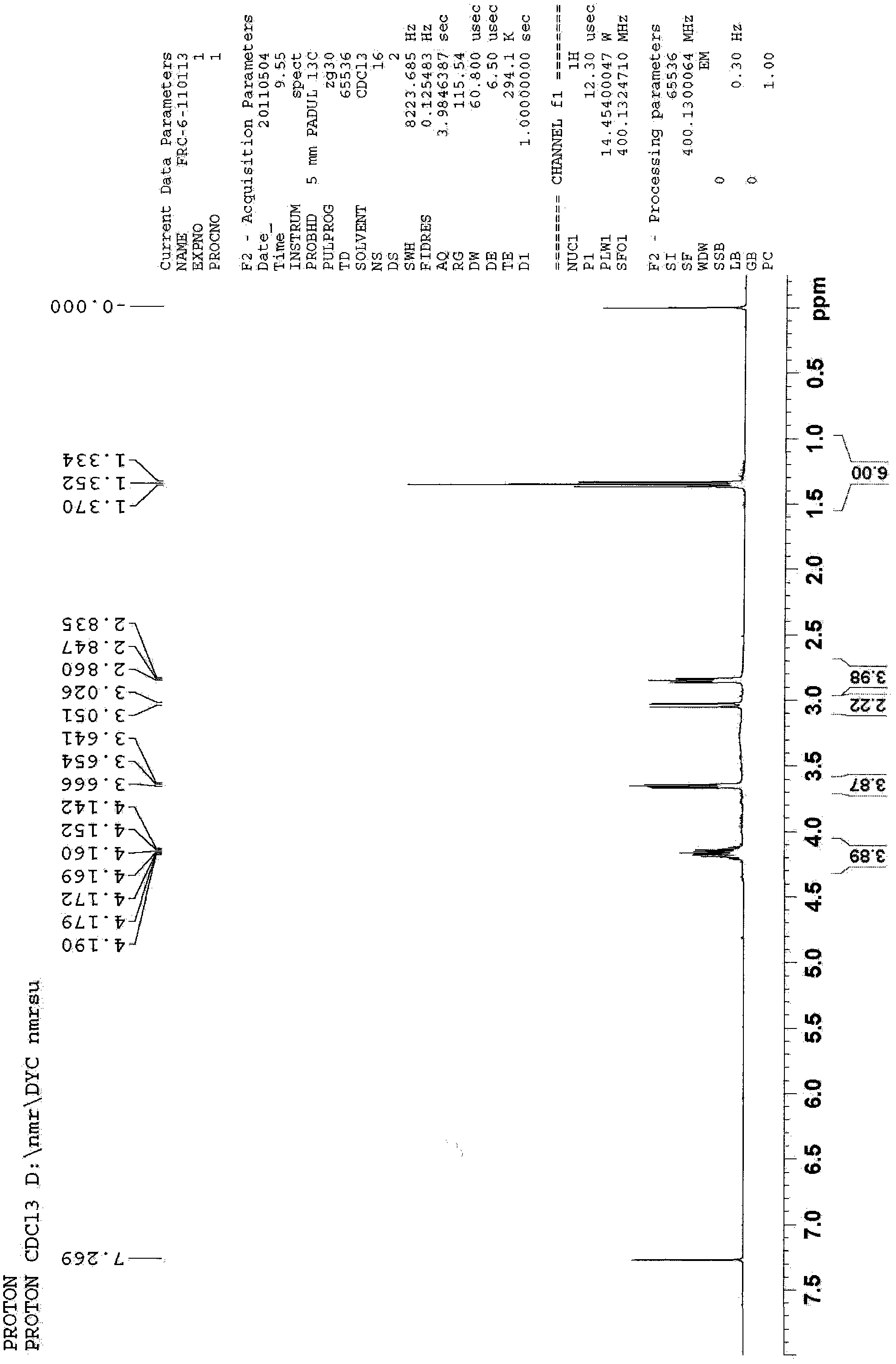 A kind of preparation method of n,n-bis(2-hydroxyethyl)aminomethylphosphonic acid diethyl ester