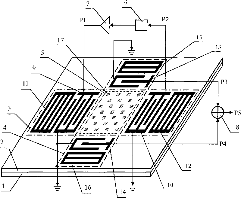 Composite film-based frequency-adjustable surface acoustic wave gyro