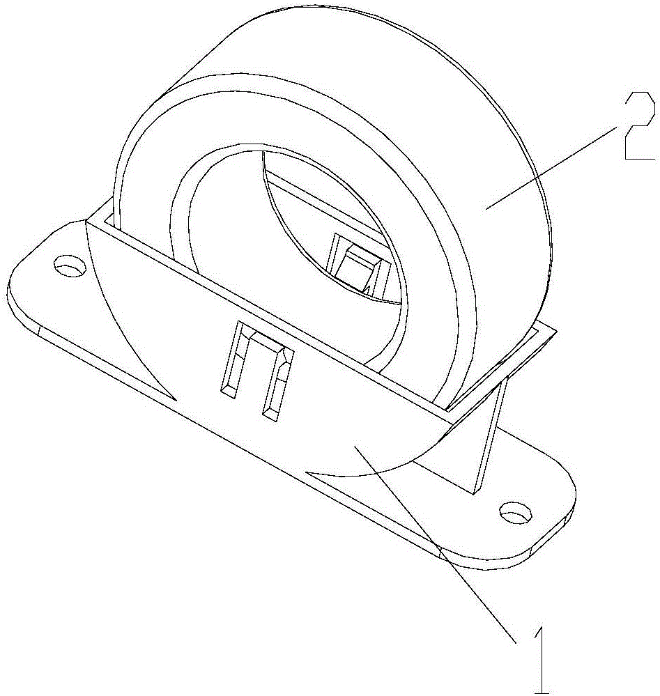 Protection frame assembly and air conditioner with same